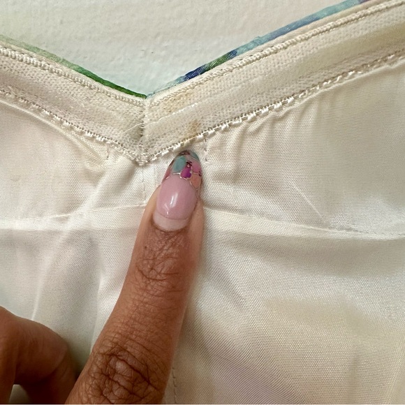 Aidan Mattox Springtime Silk Strapless Dress - Size 0 - Picture 6 of 11